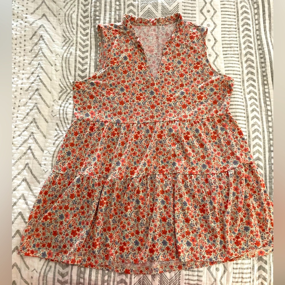 Sonoma Aline tiered maternity top